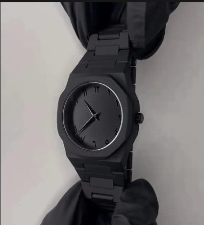 Arabic Aura Full Black Luxury Watch